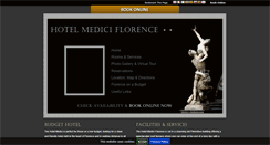 Desktop Screenshot of hotelmediciflorence.com